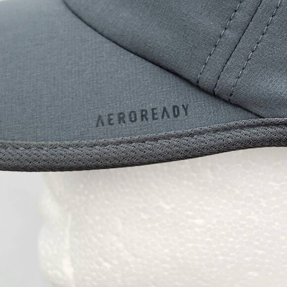 🔸️NWT Adidas Gray Superlite Aeroready UPF 50 Adjustable Hat One Size - Picture 9 of 14